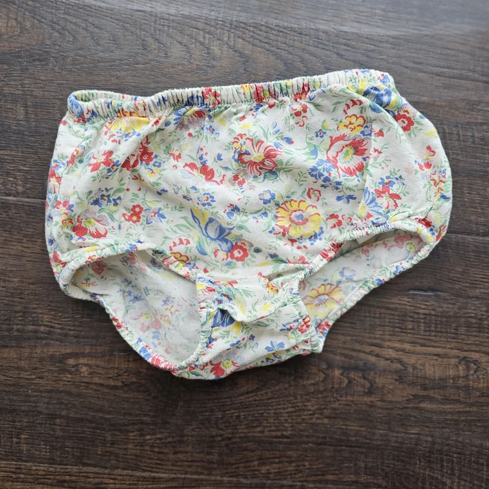Ralph Lauren Floral Diaper Cover - Multicolor